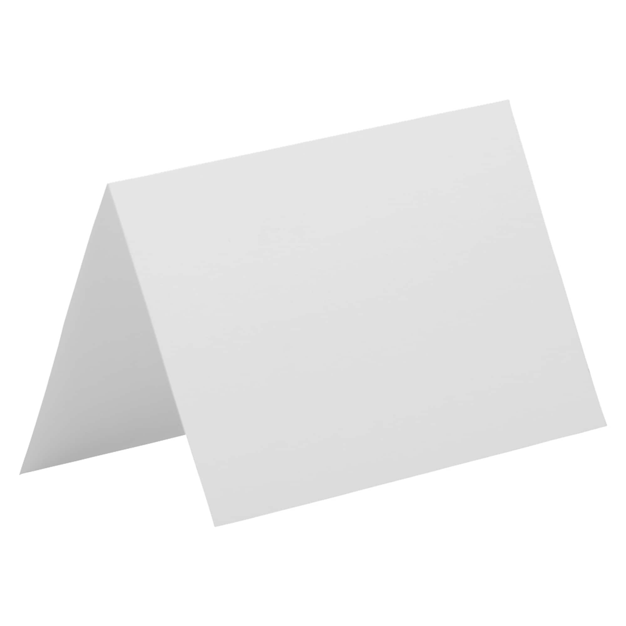 JAM Paper A7 White Blank Foldover Cards
